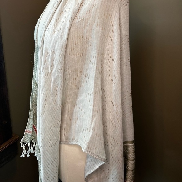 Boho Casual Beachy Kimono Cover up OS - Picture 6 of 9